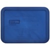 Pyrex 7210-PC-TR 3-Cup Translucent Marbled Blue Replacement Food Storage Lids