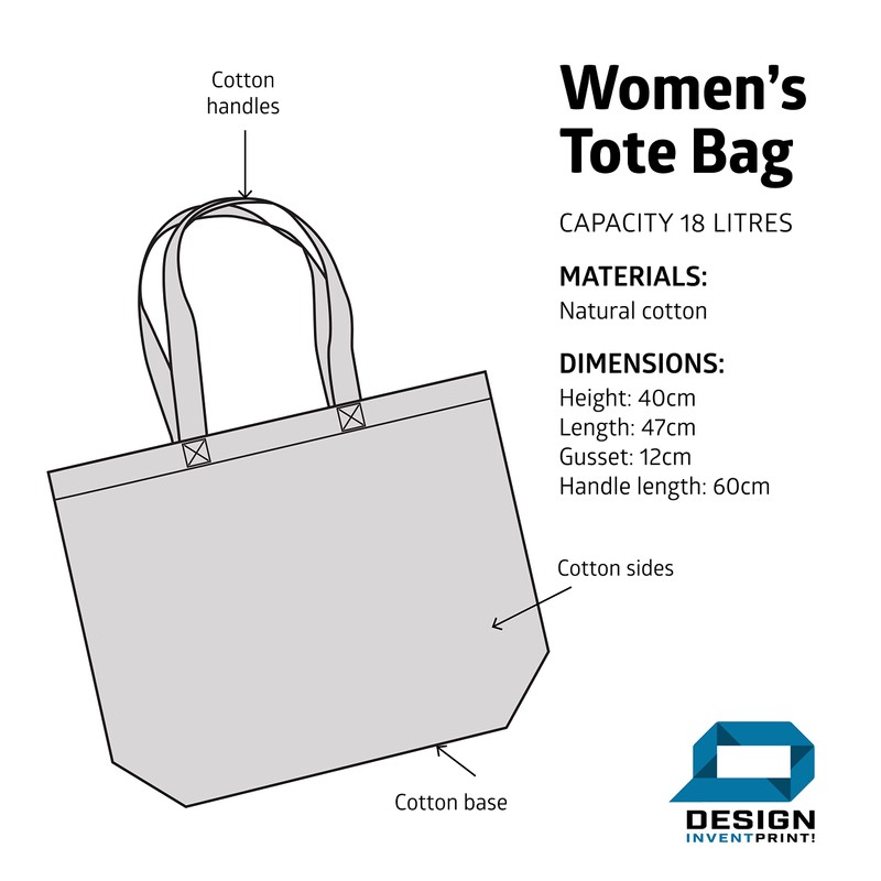 D Design Invent Print! Aunty Gift Bag Tote Shopping Bag