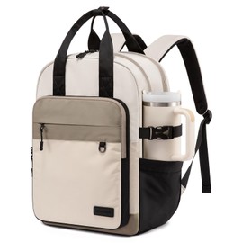 LOVEVOOK Laptop Backpack for Women, 15.6 Inch Computer Backpack Purse, Casual Daypack Carry-On Personal Item Travel Bag, College Bookbook for Teen Girls Students Back to School