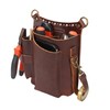 Tourbon Leather Scissor Belt Shoulder Bag Electrician Holster Gardening Florist