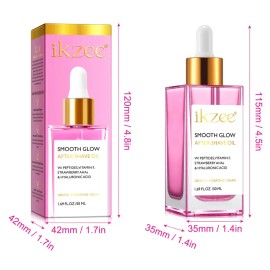 Women’s Aftershave Moisturizing Essence 50ml Post Shave Hydration Soothing Skin Care Serum Natural Fruit Enzyme Formula Gentle Moisturizer After Shave Oil Hair Removal Care Skin Comfort Spray