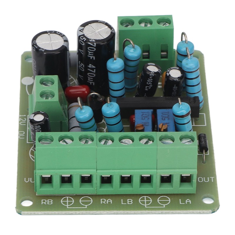 TA7318P DC12V Power Amplifier VU Meter Driver Board DB Sound