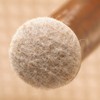 Super Sliders 1.25 Inch Round Felt Self-Stick Furniture Sliders for
