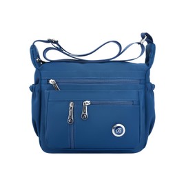 Fabuxry Purses and Shoulder Handbags for Women Crossbody Bag Messenger Bags (Navy)