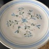 Fascino Dinnner Blue Floral Stoneware FULL SETTING NEVER USED plate