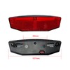Electric Bike QD168 Front Light DR001 Rear Light Set with
