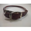 Hamilton Rolled Leather Dog Collar 1" x 26" - Large