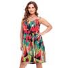 BELAROI Women Plus Size Sundress Summer Casual Sleeveless Tshirt Dress