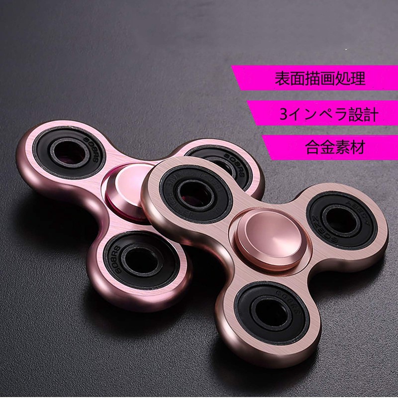 SHULLIN Spinner Aluminum Alloy Hand Spinner Stainless Steel Bearing Stress