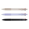 Munhwa Ultra-Low Viscosity 3-Color Ballpoint Pen S 0.5mm Black / 문화 초저점도 3색 볼펜 S 0.5mm 블랙