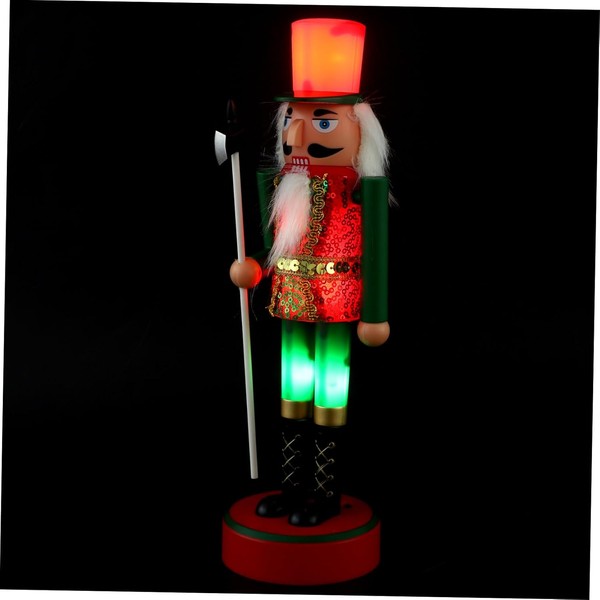 Hemobllo Soldado Cascanueces Estatuilla De Soldado De Navidad Cascanueces De