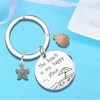Beach Lovers Keychain Gift Summer Vacation Gift for Beach Lover