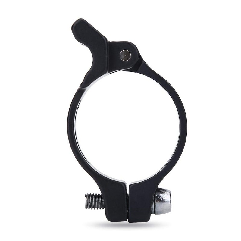 Alomejor Motorcycle Derailleur Clamp Rustproof Heavy Duty Adjustable 2 Sizes
