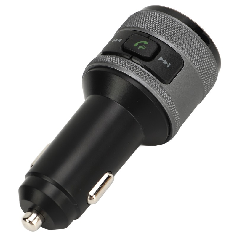 Bluetooth FM Transmitter QC3.0 Fast Charging CVC Noise Cancellation Handsfree