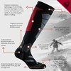 DOGMA Snow Leopard - Snowboard Socks Made of Merino Wool,