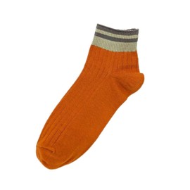 Komsamen Men's Short Socks, orange