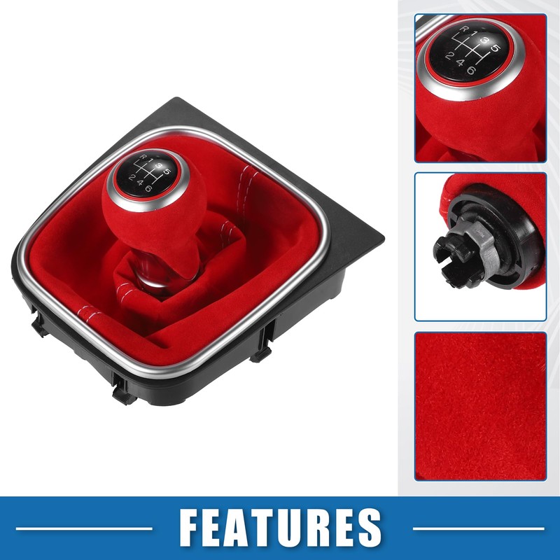 A ABSOPRO Car Manual Gear Shift Knob For Volkswagen Golf