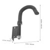 Ciieeo Telescopic Ladder Hook Outdoor Ladder Hook Mountable Iron Heavy