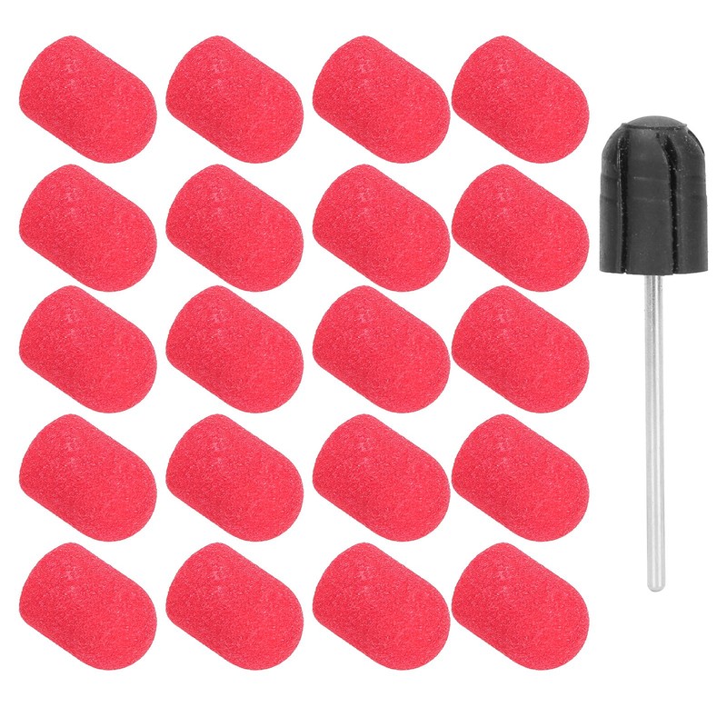 Nail Sanding Band Drill Bit Nail Art Polishing Sanding Cap