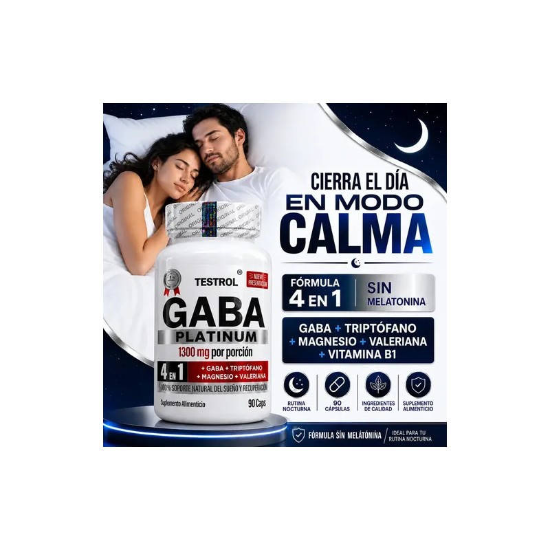 GABA Platinum 4 en 1 | Fórmula Sinérgica GABA con