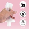 QLFJ-FurDec 24 Pcs Travel Pouches for Toiletries Liquid, Lightweight Portable
