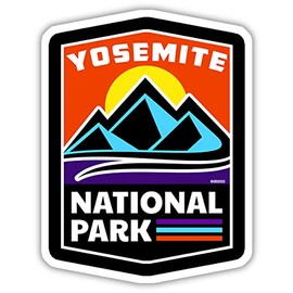Yosemite National Park Decal 3.9" California CA Indoor Or Outdoor Vinyl Made In America