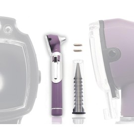 MEDCASE Radiance Otoscope - Ear Scope with LED Light and Speculum for Ear Examination and Diagnosis - Ideal for Professional use - Lifetime Warranty