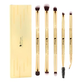 Juego De 5 Brochas Para Sombra De Ojos Ducare, Brochas De Ma