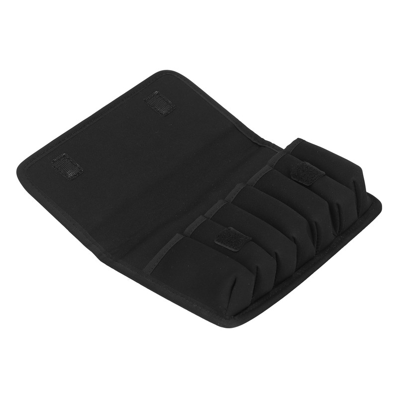 10 Holes Harmonicas Storage Bag Portable Black Eva Shockproof Cloth