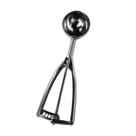 Fat Daddio's SCOOP-24 Measuring Scoop, No. 24, 2 2/3 tbsp, Silver