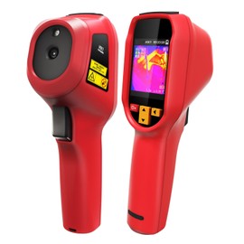 Thermal Imaging Camera, 240 * 240 Handheld Infrared Thermal Camera, 15 Color Palettes, 320 * 240 Wide View TFT LCD for Home Building Inspection HVAC Electrical, 25Hz Refresh Rate, -4℉-1022℉