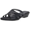 Easy Street Sandalia Rapid Slide para Mujer, Azul Marino/Flor y