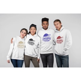 Christmas Crew Iron On Decal, Heat Transfer, Friends Family Matching, DIY Crafts, Iron-On Patch, Iron On Almost Anything in 5 Minutes (Red)