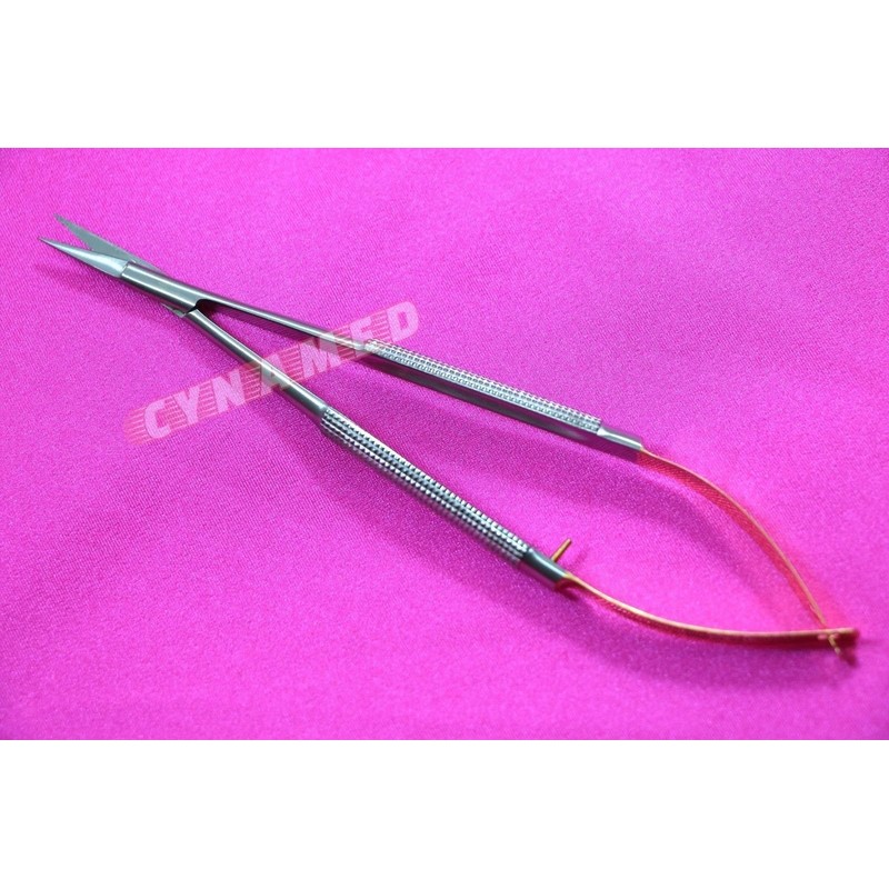 Premium German Stainless Castroviejo Micro Scissors Straight Tc 6 inch