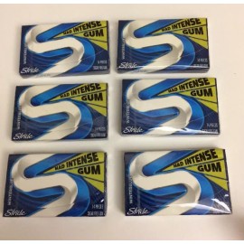 Stride Mad Intense WINTERBLUE Gum 6 Packs 14 Pieces  View Description