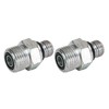 2PCS Turbo Oil Feed Connectors Joint 4940183 Connector Joints Replacement