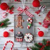 Set of Christmas Tree Pendants, Christmas Tree Pendants, Gingerbread Ornaments,