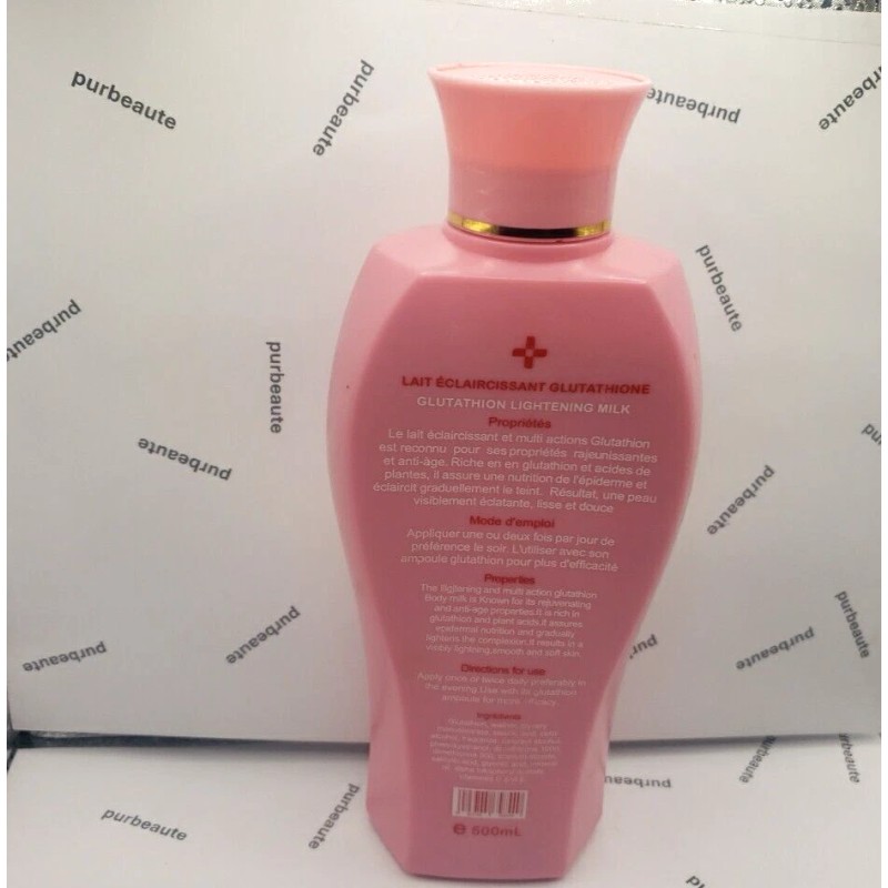 RADANCE 7 LAIT GLUTATHIONE ECLAIRCISSANT CLARIFIANT ET RAJEUNISSANT 500 ML