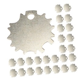 NOLITOY 50pcs Multitooth Adjustment Drive for Beauty Shears Cutting Scissors Tightening Tool Fit for Hairdressing Grooming Needs User Friendly Design for Quick Adjustments