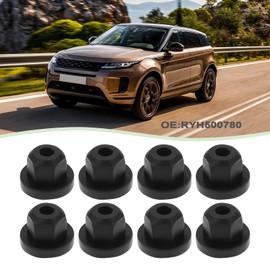 EMSea Pack of 20 Plastic Front Wheel Arch Trim Nuts for M6 Screw Retaining Clips RYH500780 Compatible with Range Rover Evoque Compatible with Jaguar