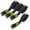 4 x TRUTZHOLM Lashing Strap Lashing Strap with Clamping Lock