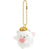 San-X Character Miscellaneous Goods Petit Sumikko Key Holder, Shirokuma Size: