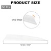 sourcing map Arrow Vanes Arrow Fletching 5" Shield Shape Turkey