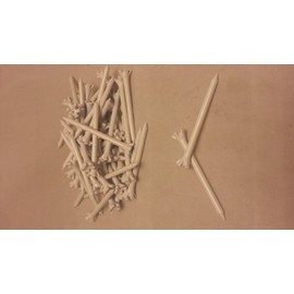 2 3/4" ECO RRT White 100 ct. Quality Golf Tee