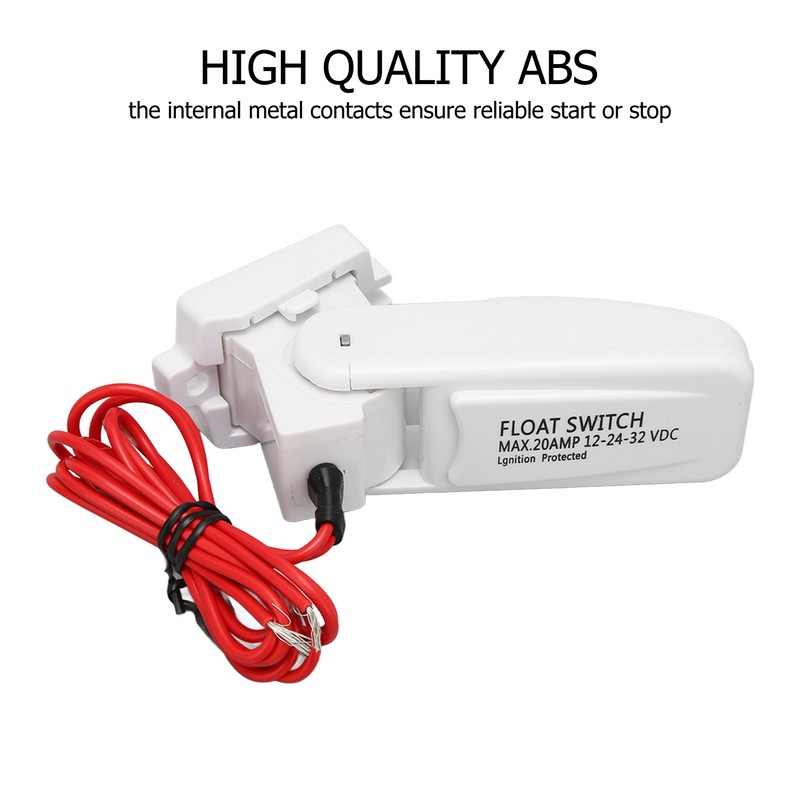 Boat Bilge Pump Float Switch Automatic High Power Safe 18AWG