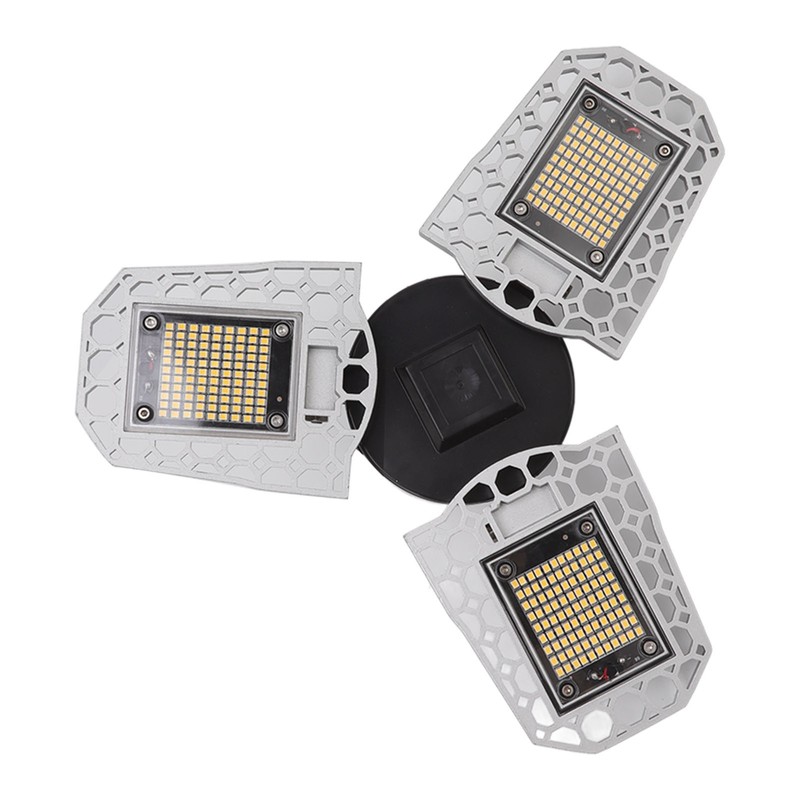 LED Grow Light 297 LEDs Folding Three Leaves Indoor Plant