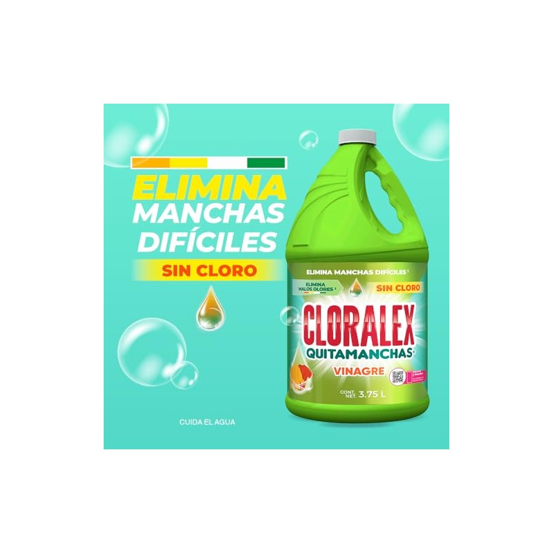 Cloralex Quitamanchas Vinagre 3.75L