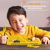 Dinneractive Dining Set For Kids - 3PC Yellow Firefighter Dinnerware