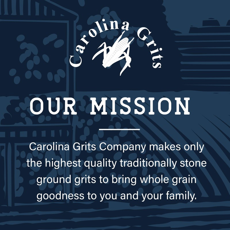 Carolina Grits Company Stone Ground Chef Grade Medium Grind Cornmeal