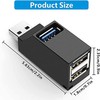 WADY USB 3.0 Hub, 3 Port Mini Portable Fast High